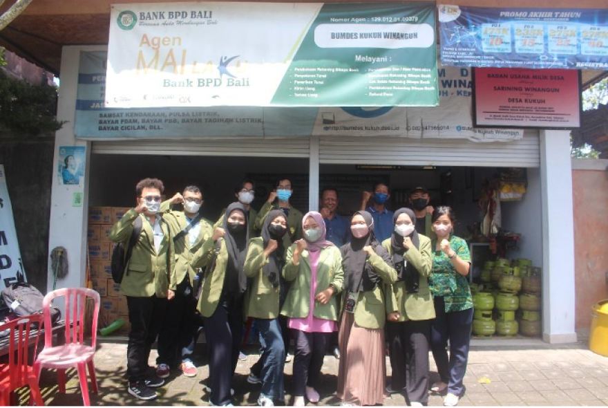 Aksi mahasiswa UPN Veteran Jawa Timur dalam mengembangkan Sistem Bank Ternak di BUMDes Sarining Winangun Kukuh