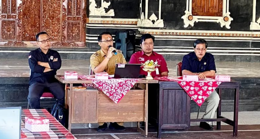 Forum Konsultasi Publik Pendataan Awal Regsosek Desa Kukuh Kerambitan