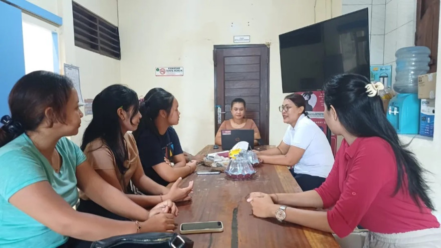 Rakor Perdana Kader Posyandu Remaja Desa Kukuh Kerambitan