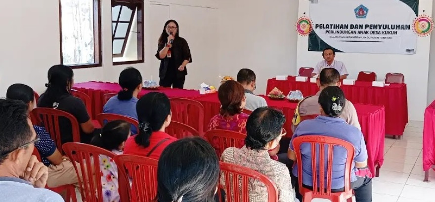 Sosialisasi & Pelatihan Perlindungan Terhadap Anak di Desa Kukuh Kerambitan