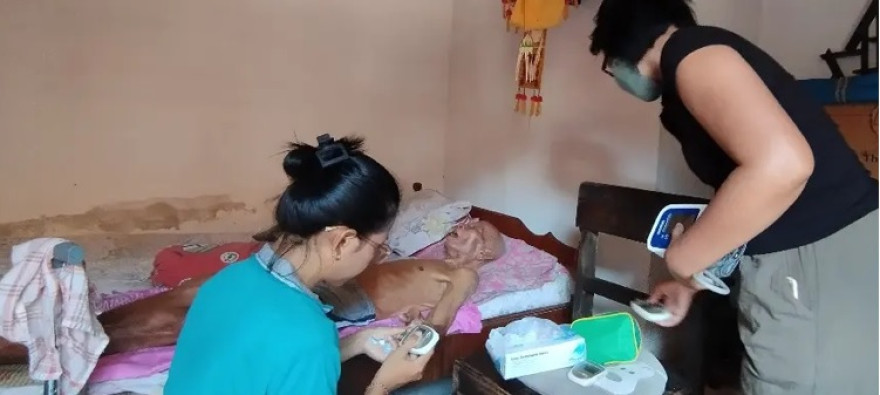 Sepekan, 16 Lansia Dilayani Screening Kesehatan Dasar Secara Door to Door oleh Tim RDS Desa Kukuh Kerambitan
