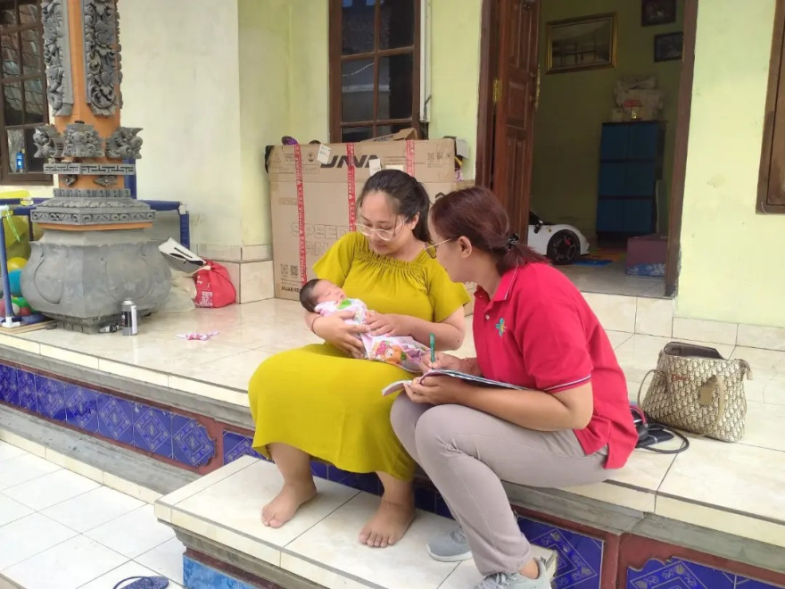 Kegiatan Pendampingan Catin, Bumil dan Ibu Nifas Desa Kukuh Kerambitan Oleh TPK