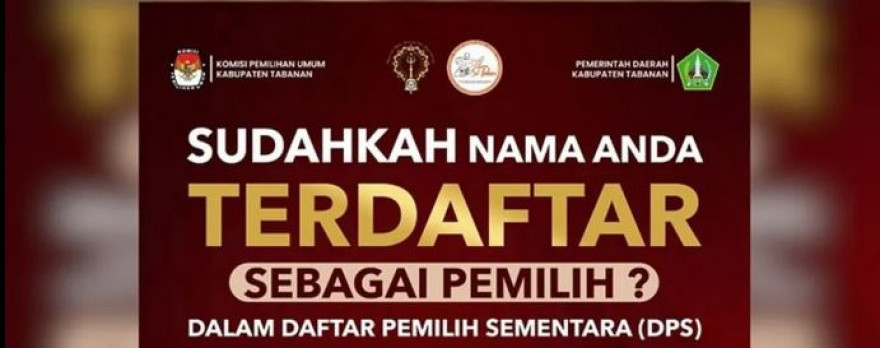 Cek Daftar Pemilih Pemilukada Tahun 2024