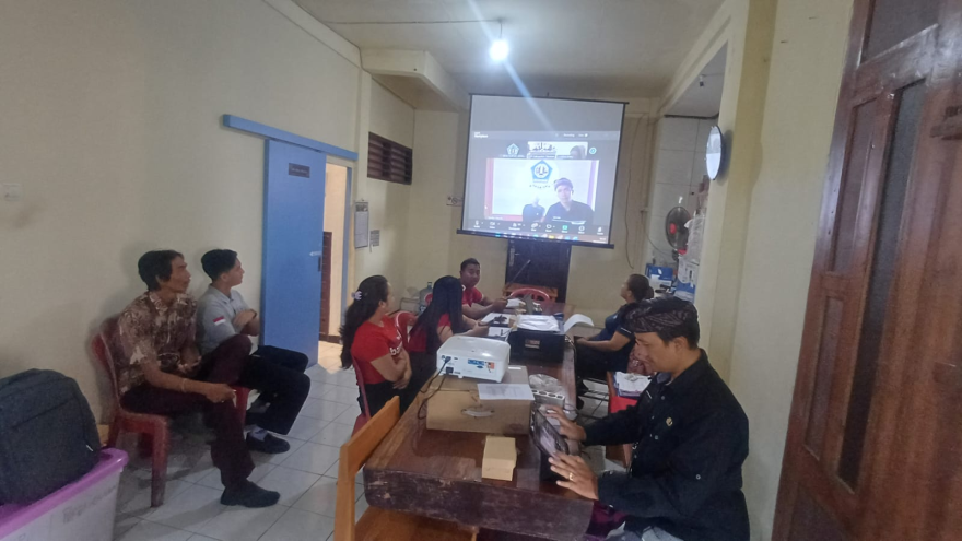 Pelatihan Pendataan Pendataan 5 Bidang Prioritas Data Desa Presisi Kabupaten Tabanan